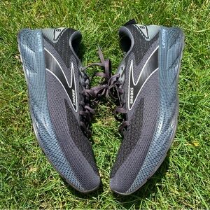 Brooks Levitate 6 Mens 11 Shoes Neutral Road Running Trainer Distance Black Gray